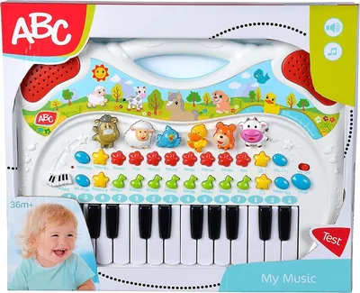 Produktbild von Simba 104010044 - ABC Tier Keyboard