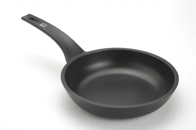 Produktbild von BRA Efficient, Rund, Allzweckpfanne, Schwarz, PTFE, Aluminium, Gas, Induktion