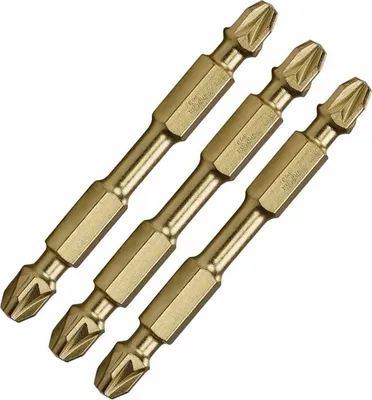 Image de Embout Double Magnétique Pour Tournevis Pz3-65Mm Ig 3 Pcs.
