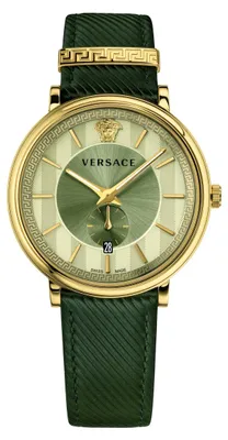 Zdjęcie produktu dla Versace męski zegarek na rękę V-Circle VBQ030017 skóra