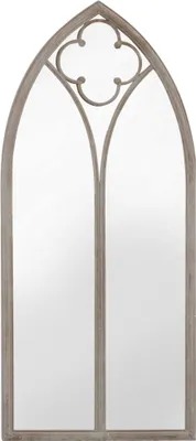 Produktbild von vidaXL Spiegel Sandfarben 100x45 cm Eisen für den Innenbereich