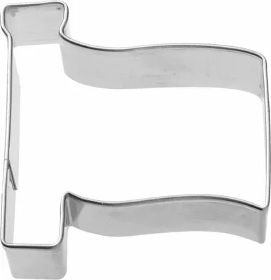 Image de Birkmann Emporte-pièce drapeau, emporte-pièce, moule à biscuit, biscuit, acier inoxydable, 6.5 cm, 192508