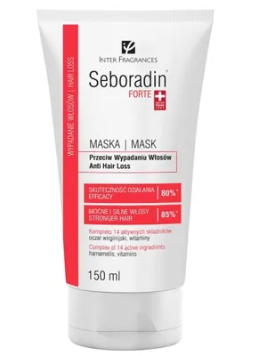 Immagine prodotto di Seboradin Forte, Maschera naturale per capelli con Provitamina B5, 150 ml