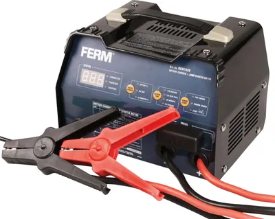 Image de FERM Chargeur de batterie 6 V/12 V 12 A BCM1020