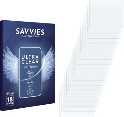 Produktbild von 18x Für Choyong LC90 Schutzfolie Savvies Displayschutz Display Schutz Folie Klar Transparent