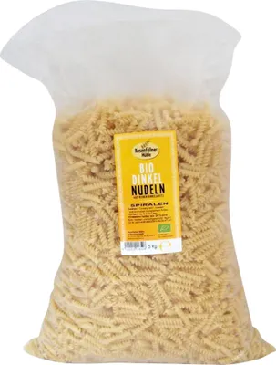 Produktbild von Dinkelspiralen ohne Ei 5000g von Rosenfellner Mühle