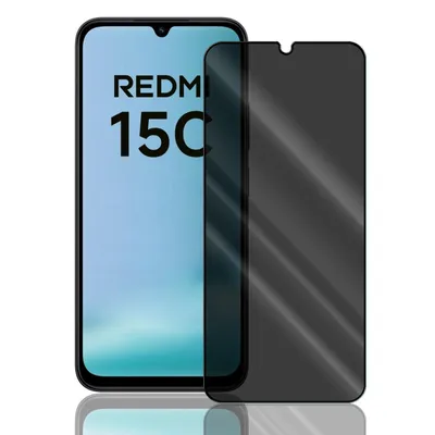Produktbild von Anti Spy Panzer Folie für Xiaomi Redmi 15C Privacy Displayschutzfolie Sichtschutz Glasfolie Schutzglas
