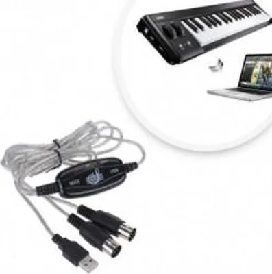 Obrázok produktu pre USB MIDI kábel USB MIDI adaptér