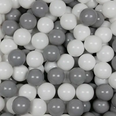 Immagine prodotto di Palline da gioco ø7cm 100pz bianco, grigio