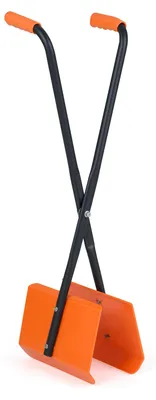 Produktbild von KOMFOTTEU Laubsammler mit Stiel, ergonomischer Laubgreifer mit breiten Kunststoffbacken & rutschfestem Griff, Gartenpaddelgreifer aus Metall, Gartengreifer für Blätte & Gartenabfälle, 30 x 15 x 92 cm