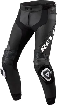 Produktbild von Revit Apex Motorrad Lederhose, schwarz/weiß, 48/36