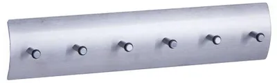 Produktbild von Zeller Schlüsselbord, Edelstahl/Alu 34x7x3,8