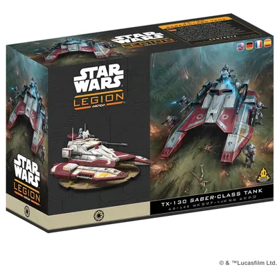 Produktbild von Star Wars Legion TX-130 Saber Tank - Spiel-Zubehör- EN/FR/DE/ES