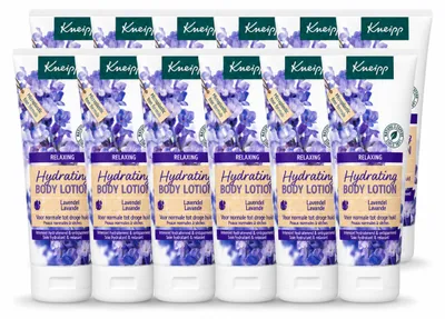 Obrázek produktu pro 12 kusů tělového mléka Kneipp Relax s levandulí - 200 ml - výhodná balení