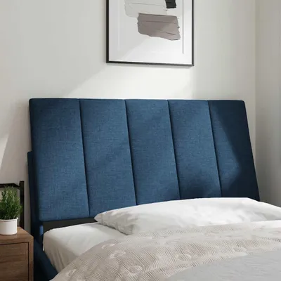 Obrázok produktu pre vidaXL Vankúš na čelo postele "Hanko" modrý 100 cm látka