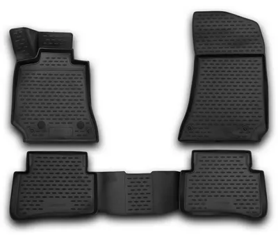 Gummi Fußmatten Set für Mercedes E-Klasse W212 S212, Bj. 7/2015-3/2016, 4-teilig