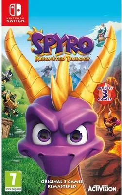 Produktbild von Activision Spyro Reignited Trilogy, Nintendo Switch, E10+ (Jeder über 10 Jahre), Physische Medien