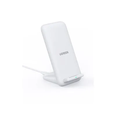 Immagine prodotto di Ugreen 15W Wireless Charger Stand Caricatore rapido wireless per smartphone, bianco