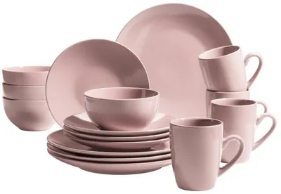 Produktbild von Mäser KOMBISERVICE Rosa 16-teilig Alenia