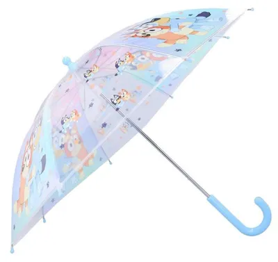 Produktbild von Vadobag Bluey Rainy Days, Volle Größe, Mehrfarbig, Bluey, Junge/Mädchen, Kind, 71 cm