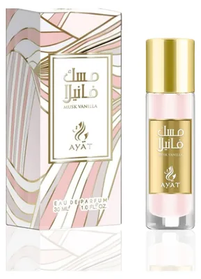 Obrázek produktu pro Parfémovaná voda - Musk Vanilla - Ayat 30ml