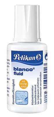 Produktbild von Korrekturfluid 20ml blanco - Pelikan