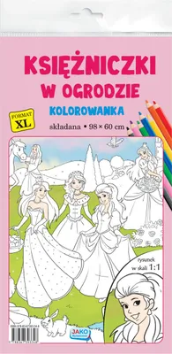 Obrázok produktu pre XL Bodenmalbuch - Prinzessinnen im Garten