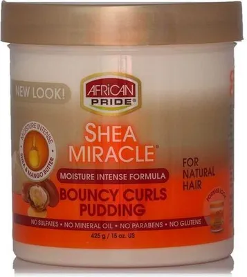 Produktbild von African Pride Shea Butter Miracle Creme für federnde Locken, 425 g