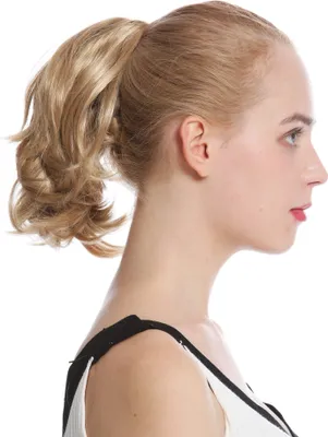 Produktbild von WIG ME UP Zopf Pferdeschwanz kurz gewellt Blond 506-V-22