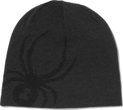 Produktbild von Spyder Herren Mütze Skimütze Wendemütze Strickmütze Reversible Innsbruck, Farbe:Schwarz, Artikel:-BLK black