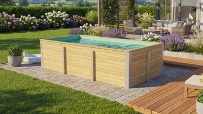 Produktbild von weka Massivholzpool Siarago Gr. 1