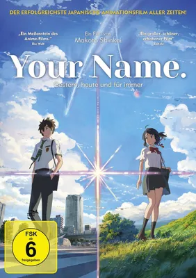 Produktbild von Your Name. (DVD) Gestern, heute und... Min: 102DD5.1WS   ...für immer!