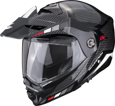 Produktbild von Scorpion ADX-2 Camino Klapphelm, schwarz matt/rot, 2XL (62/63)