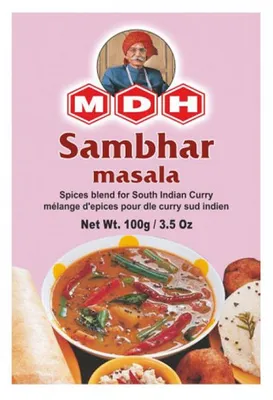 Zdjęcie produktu dla Masala do sambharu MDH Sambhar Masala 100g - do zupy z soczewicy korzenna