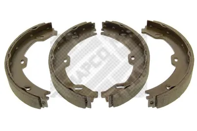 Produktbild von MAPCO Bremsbackensatz Trommelbremse Hinten passend für MERCEDES-BENZ E-Klasse Limousine (W211) 182mm 8610