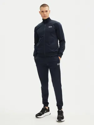 Image de Ensemble de jogging pour homme Emporio Armani EA7, modèle PJHCZ-8NPV65-1562, couleur bleu marine, taille XS