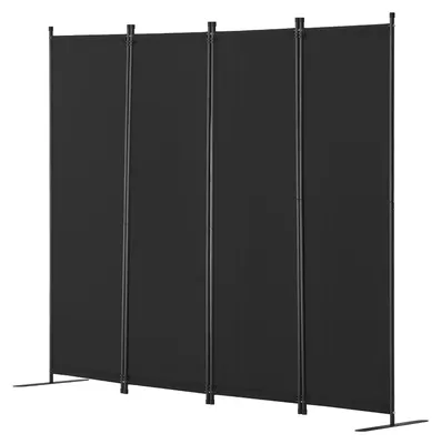 Produktbild von Raumteiler Trennwand 4-teiliger Paravent Stellwand, faltbarer Sichtschutz für Büro Schlafzimmer Esszimmer Arbeitszimmer Balkon