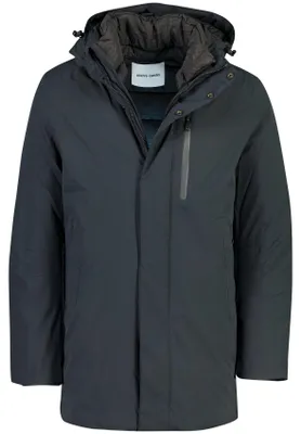 Produktbild von Parka Pierre Cardin dunkelblau gefüttert wasserdicht