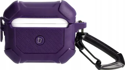 Produktbild von Bizon Case Kopfhörer Rüstung Apple Airpods 3 lila