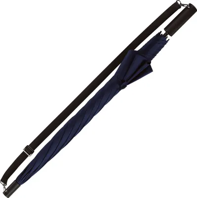 Produktbild von Regenschirm Umhängeschirm Damen Automatik Trageband Esprit Slinger Uni