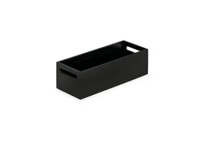 Image de Modify Box 4 pour tiroirs L 117,5 x P 300 x H 90 mm, frêne noir / boîte en bois
