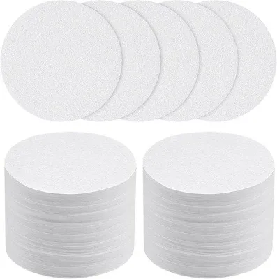 Produktbild von Kaffeefilterpapier, 400 Stück × 58 mm rundes Papierkaffeefilter, Ersatz für Mikropapierfilter, kompatibel mit Kaffeezubereitungs- und Espressoautomat - weiß