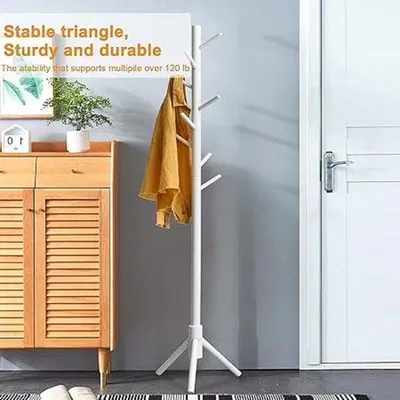 Produktbild von Famanu Kleiderständer Freistehende Garderobe in Baumform