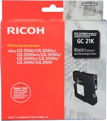 Produktbild von Ricoh GC 21K - Schwarz - Original - Tintenpatrone