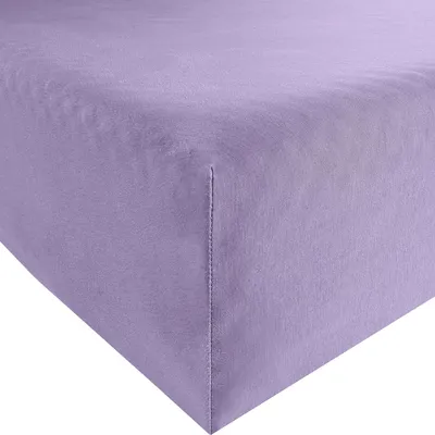 Produktbild von Erwin Müller Spannbettlaken Freising" flieder 90x190 cm - 100x220 cm"