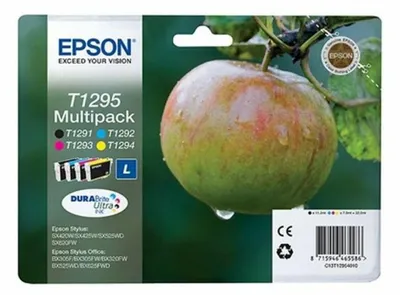Productafbeelding van EPSON Inktpatroon, multifunctioneel, 1x11.2ml / 3x7.0ml, geschikt voor Stylus SX/BX, WF 3/7, "L" modellen