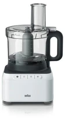 Obrázek produktu pro Braun FP3131WH, 2,1 l, Šedá, Bílá, Knoflíky, Míchání, 800 W, 230 mm