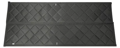Produktbild von Magnetischer Thermo-Türvorhang - Isolierender Türvorhang 81x203 cm - Wasserdichtes PVC & Baumwolle - Automatischer Magnetverschluss - Kälte-, Staub- & Lärmschutz - Grau
