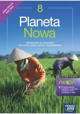 Zdjęcie produktu dla Geografia dla klasy 8 Planeta Nowa - podręcznik, wydanie 2024