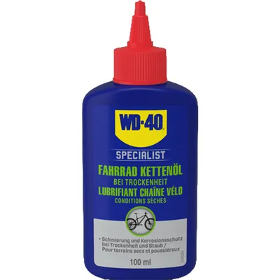 Produktbild von WD-40 Specialist Fahrrad Kettenöl bei Trockenheit 100ml